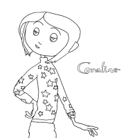 Featured image of post Coraline Coloring Pages Free