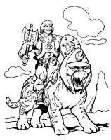 heman coloring pages