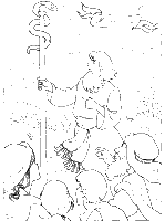 A coloring page of biblenumbers