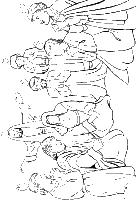 A coloring page of chronicles