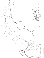 A coloring page of genesis