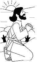 A coloring page of matthew