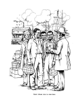 A coloring page of amistad