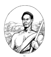 A coloring page of amistad