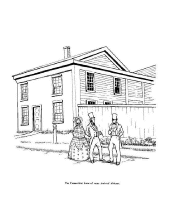 A coloring page of amistad