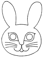 A coloring page of carnaval