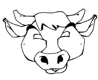 A coloring page of carnaval