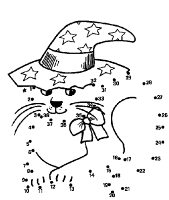 A coloring page of carnaval