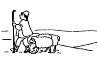 A coloring page of christmas