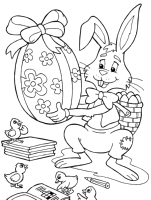 A coloring page of eastern