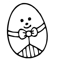 A coloring page of eastern
