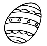 A coloring page of eastern
