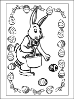 A coloring page of eastern