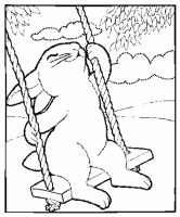 A coloring page of eastern