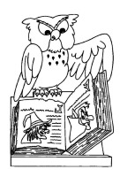 A coloring page of halloween