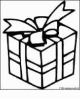 A coloring page of sinterklaas