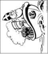 A coloring page of sinterklaas