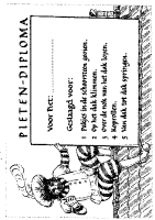A coloring page of sinterklaas
