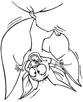 A coloring page of anastasia