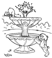 A coloring page of anastasia
