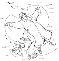 A coloring page of anastasia