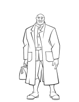 A coloring page of atlantis