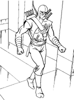 A coloring page of gi-joe