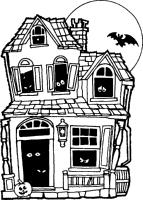 A coloring page of creeps