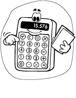 A coloring page of school