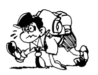 A coloring page of camping