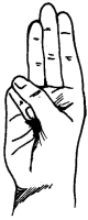 A coloring page of ceremony