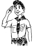 A coloring page of ceremony