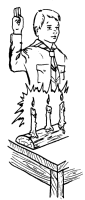 A coloring page of ceremony