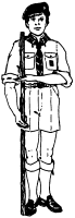 A coloring page of ceremony