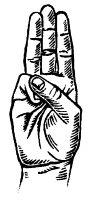 A coloring page of ceremony