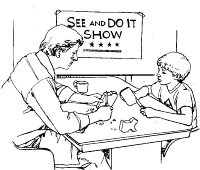 A coloring page of cooking