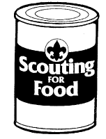 A coloring page of cooking