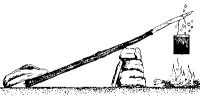 A coloring page of cooking