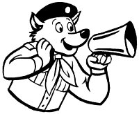 A coloring page of cubs