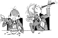 A coloring page of expression