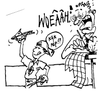 A coloring page of expression