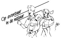 A coloring page of hiking