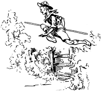 A coloring page of hiking