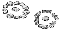 A coloring page of hiking