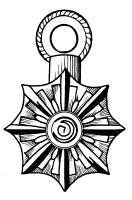 A coloring page of logos