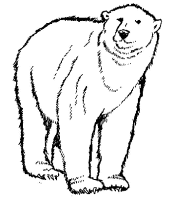 A coloring page of nature