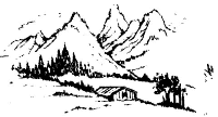 A coloring page of nature