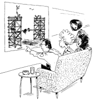 A coloring page of pioneering