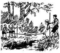 A coloring page of pioneering