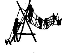A coloring page of pioneering